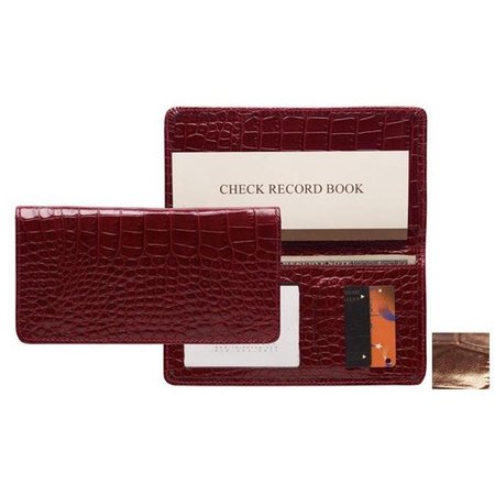 RAIKA Raika NI 164 BROWN Checkbook Cover - Brown NI 164 BROWN